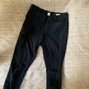 Gap skinny ankle black dress pants cropped